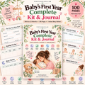 Baby’s First Year Complete Kit & Journal | 100-Page Printable PDF