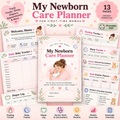 My Newborn Care Planner | 13-Page Digital PDF