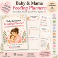 Baby & Mama Feeding Planner | 17-Page Digital PDF